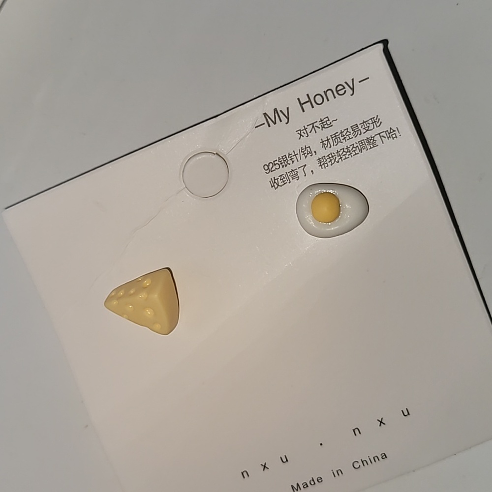 Cute NWT Food Stud Earrings